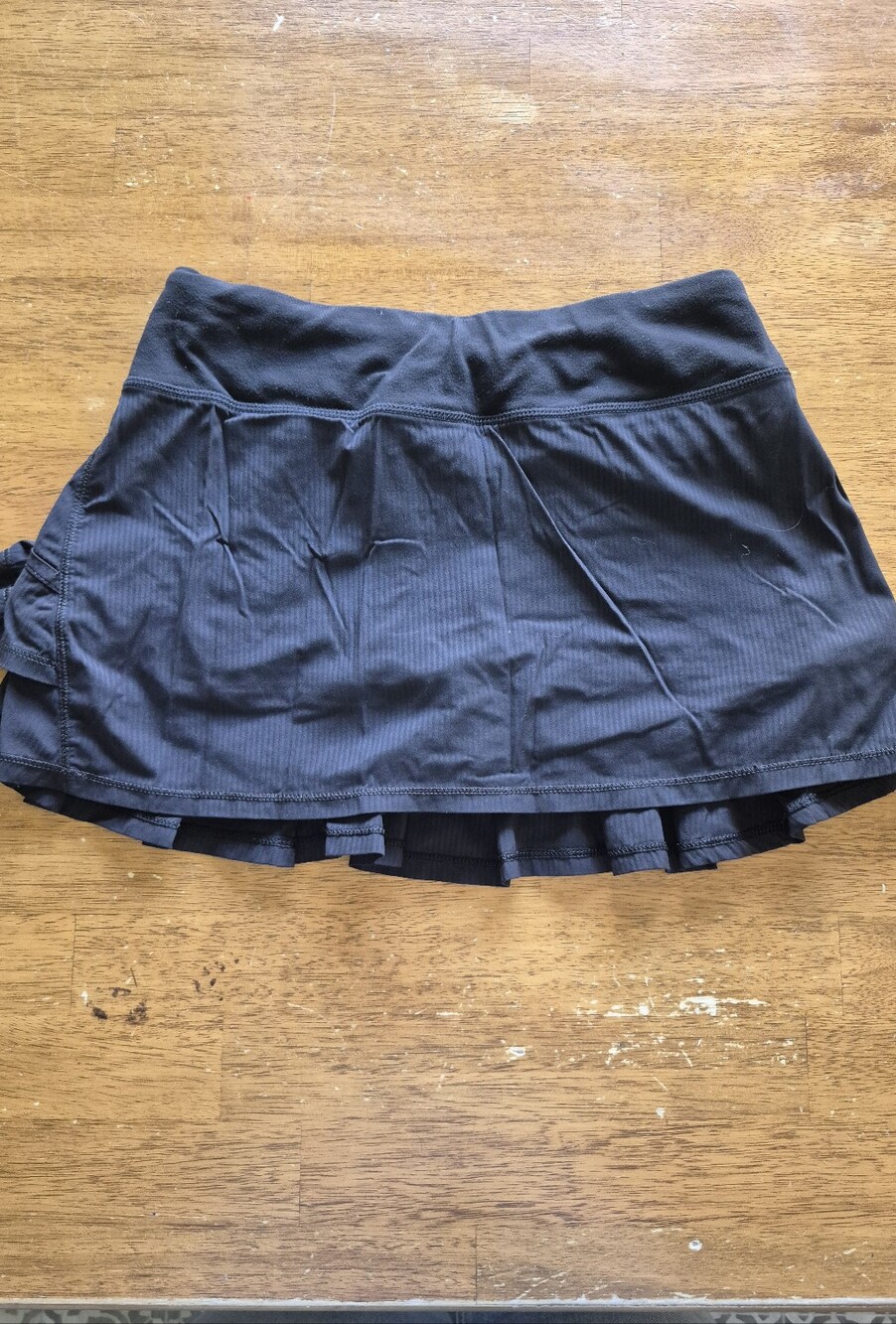 Ivivva Black Skater Tennis Skirt with Built-In Shorts